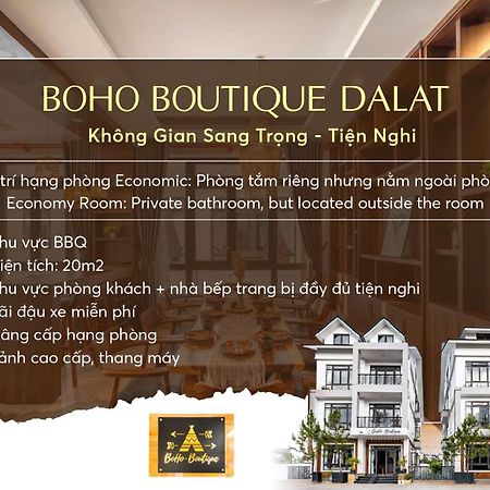 Boho Boutique Da Lat - View Nha Long Lang Man Hotel Eksteriør billede