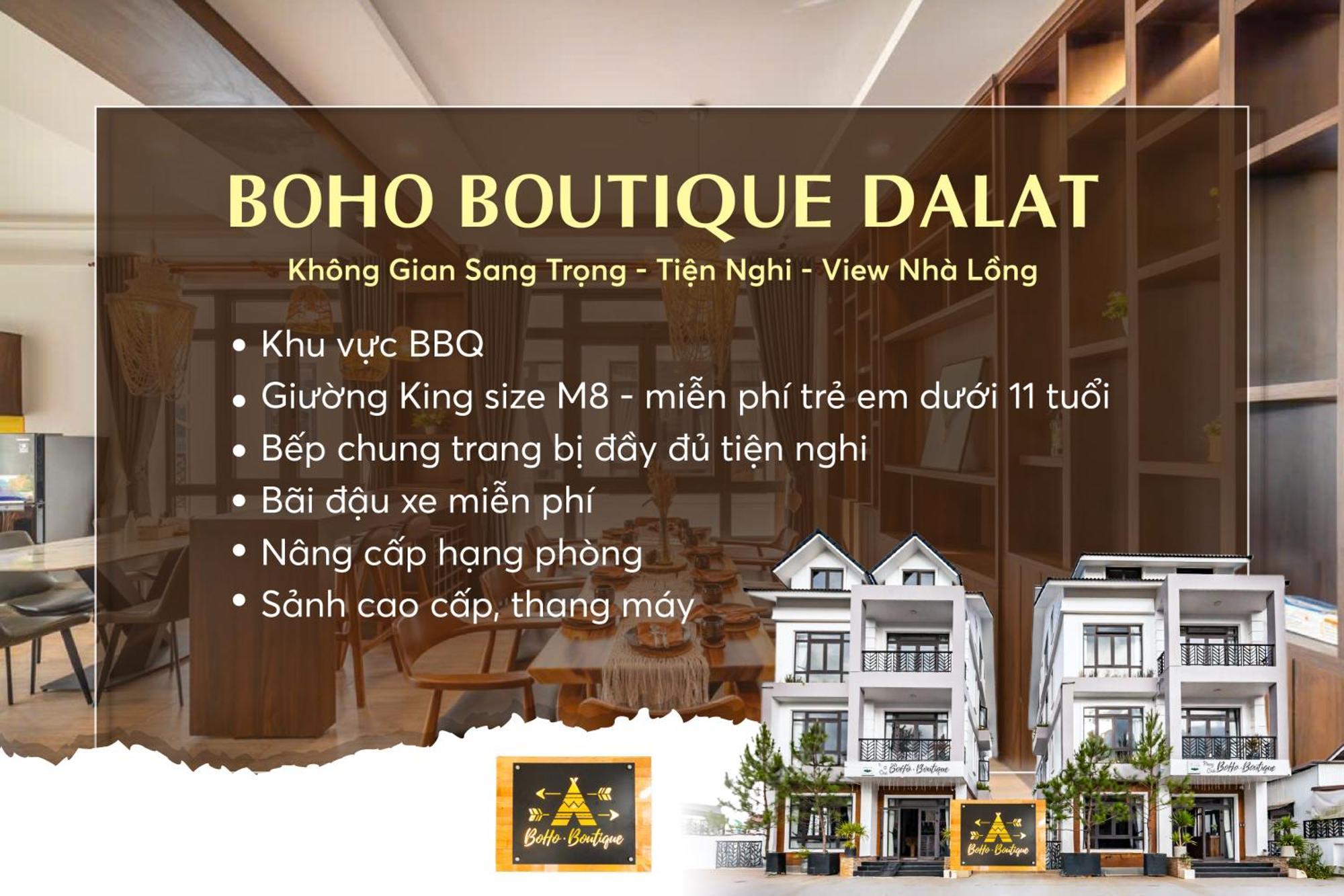 Boho Boutique Da Lat - View Nha Long Lang Man Hotel Eksteriør billede